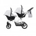 Дитяча універсальна коляска для двійнят BEBETTO 42 (Premium), Польща